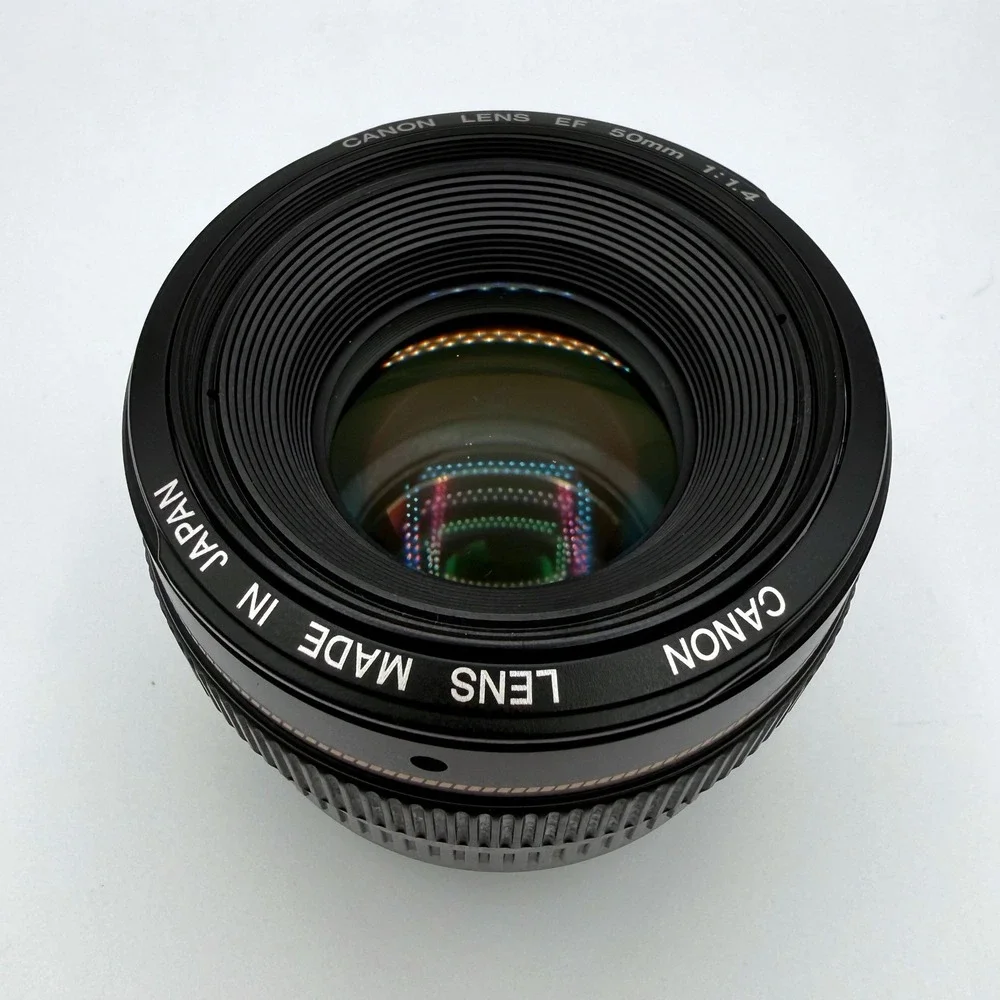 Canon EF 50mm f/1.4 USM Prime Lens for Canon DSLR Cameras Made in Japan